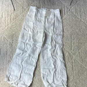 DISSH Flick White Linen Pant